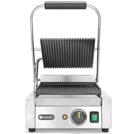Contact Contact grill rifled single 1800W - Hendi 263501