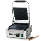 Contact barbecue contact top ribbed smooth down 1800W - Hendi 263600