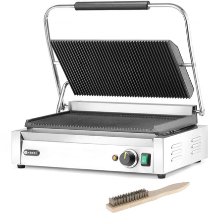 Hendi Electric Grill Contact XL Pianini 548 x 415 mm 2700 W – image 4