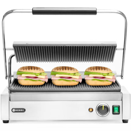 Hendi Electric Grill Contact XL Pianini 548 x 415 mm 2700 W – image 9