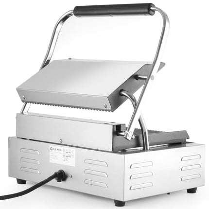 Contact Contact grill PANINI ruffled 2200W - Hendi 263655