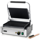 Contact Contact grill PANINI ruffled 2200W - Hendi 263655