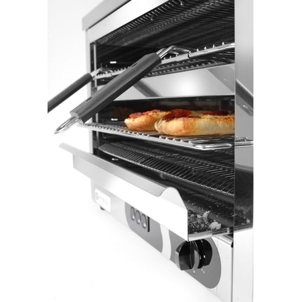 Toaster toaster quartz salamander GN1/1 timer 4500W 400V - Hendi 264331