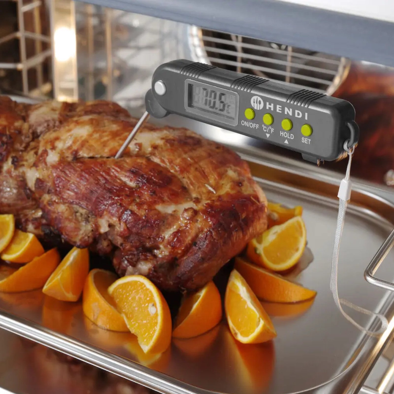 Hendi Digital gastronomic thermometer with foldable probe - Hendi 271308 – image 4