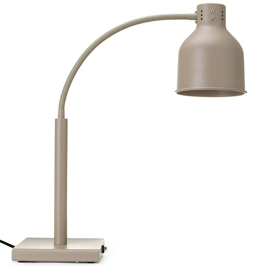 Hendi Flexible table heating lamp for heating food, 250 W - beige