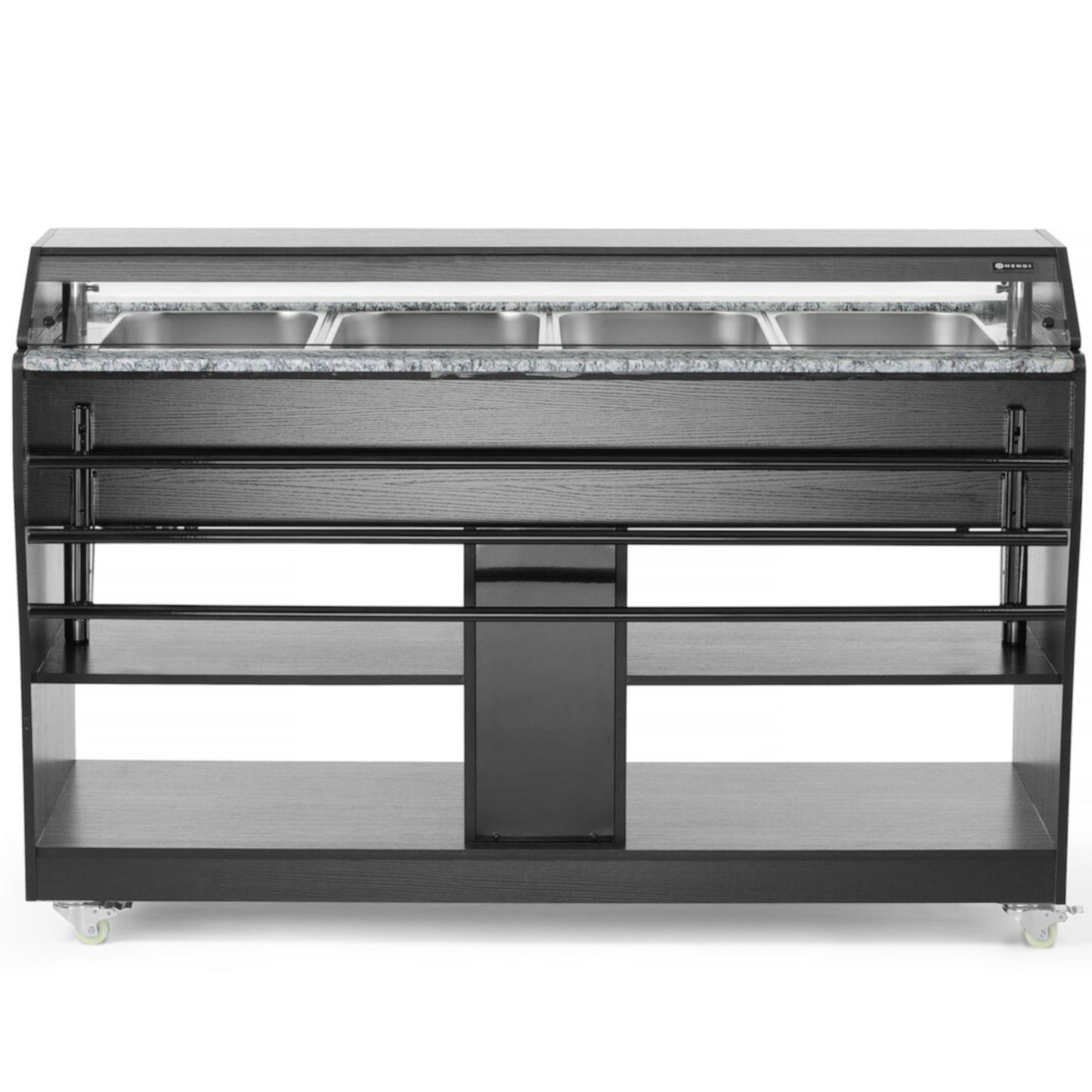 ARKTIC Heating bain-marie buffet for food with lighting roof, 4 GN 1/1 containers 30-90C 2000 – image 4