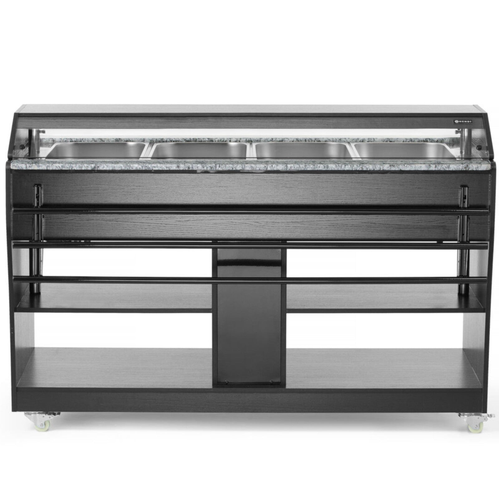 ARKTIC Heating bain-marie buffet for food with lighting roof, 4 GN 1/1 containers 30-90C 2000 – image 4