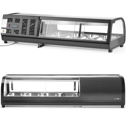 ARKTIC Refrigerated sushi display 4x GN 1/3 LED 0-12 C 190 W