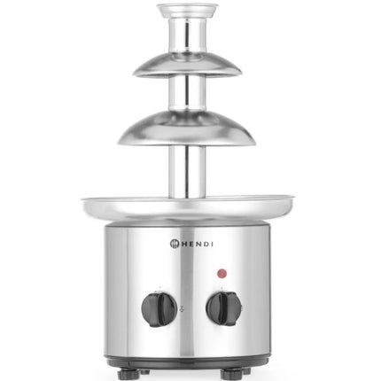 Chocolate fountain for chocolate fondue steel 170W - Hendi 274101