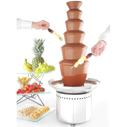 Hendi Fountain for fondue chocolate 6 levels steel 300 W – image 4