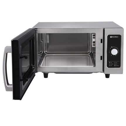 Professional microwave oven with a 1000W timer 25L