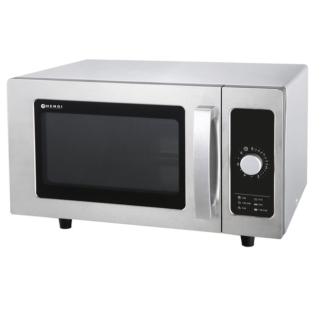 Hendi Professional microwave oven with a 1000W timer 25L