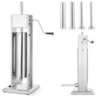 Sausage filling machine vertical steel Profi Line 7L - Hendi 282090