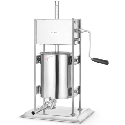Filler filling machine for sausage vertical stainless steel Profi Line 10L - Hendi 282151