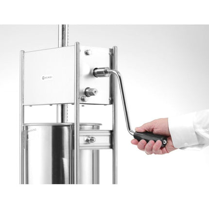 Filler filling machine for sausage vertical stainless steel Profi Line 10L - Hendi 282151