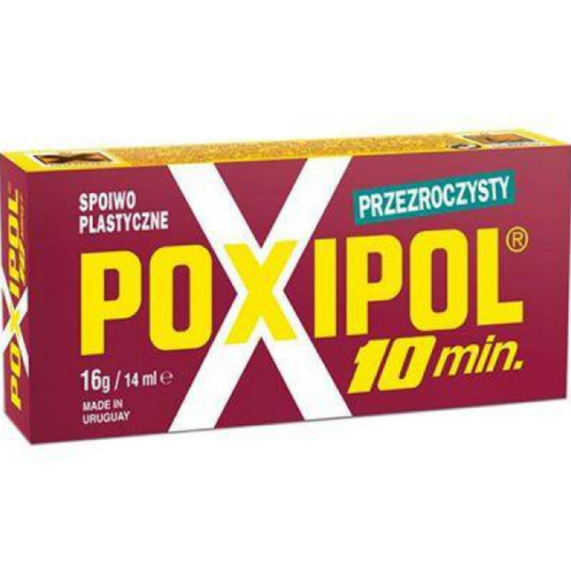 POXIPOL līme - 16g / 14ml - caurspīdīga