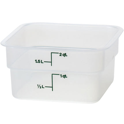 CAMBRO CamSquare food container 1.9 l 185x185x100 mm - transparent