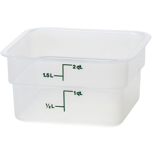 CAMBRO CamSquare food container 1.9 l 185x185x100 mm - transparent