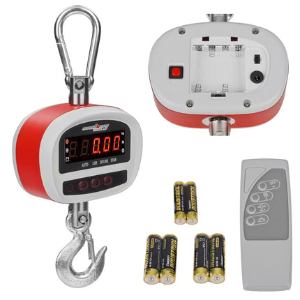 Hook weight hanging with remote control 300kg - LED