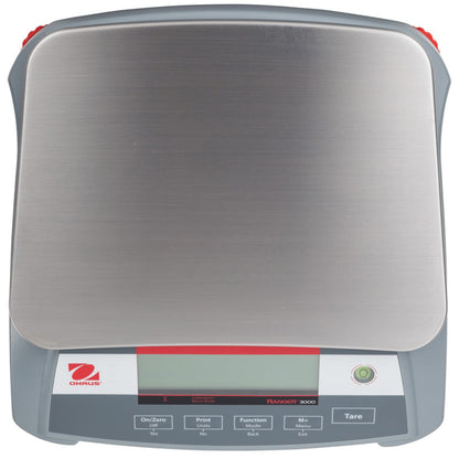 OHAUS Professional industrial table scale with battery RANGER 3000 30kg / 1g - OHAUS R31P30 – image 9