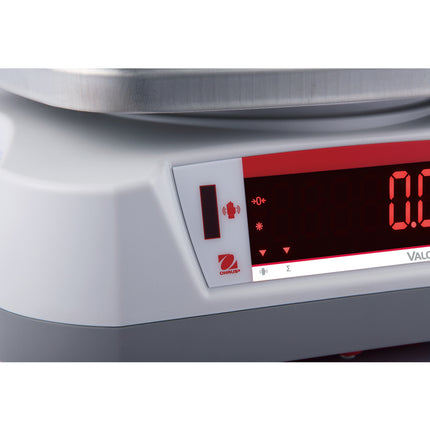 VALOR 4000 svari ar virtuves kalibrēšanu ūdensizturīgs ēdamistabas IP68 LED 1.5Kg / 0.5g - OHAUS V41PWE1501T-M 