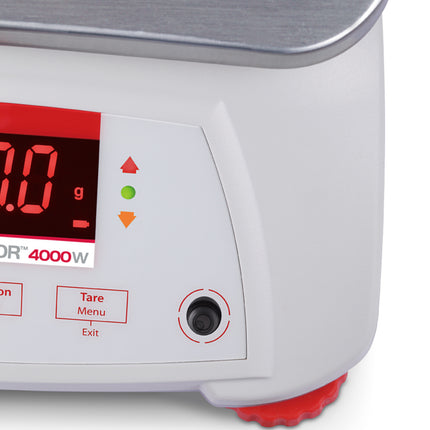 Weight VALOR 4000 with waterproof kitchen legalization IP68 LED 6Kg / 2g - OHAUS V41PWE6T-M