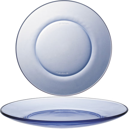 Duralex Duralex LYS MARINE dessert plate, blue, diameter 190 mm - set of 6 pcs.