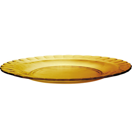 Duralex Duralex plate PICARDIE AMBER orange 230 x 20 mm - set of 6 pcs. – image 3