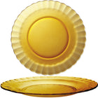 Duralex Duralex plate PICARDIE AMBER orange 230 x 20 mm - set of 6 pcs.