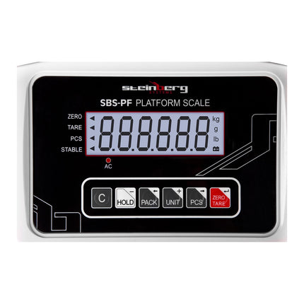 Storage weight of the SBS-PF-150 LCD platform up to 150kg