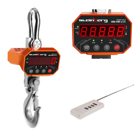 Steinberg Systems Hanging weight - 5 TON - hook weight with a pilot for industry up to 5000 Kg - LED