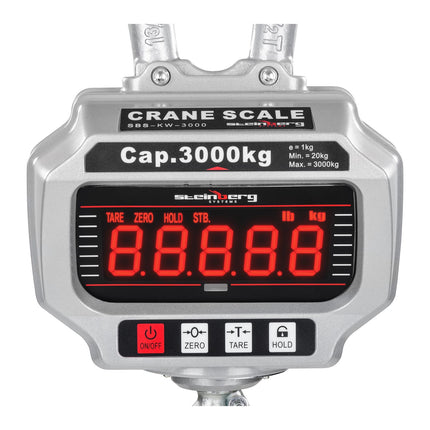 Hook Weight 3 Tons remotely controlled industrial - LED