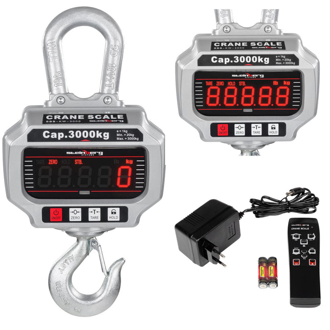 Hook Weight 3 Tons remotely controlled industrial - LED