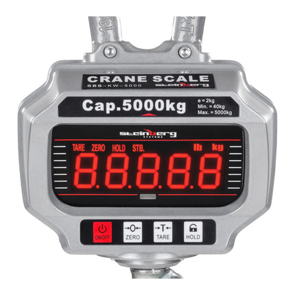 Hook Weight 5 TON remotely controlled - crane crane - LED