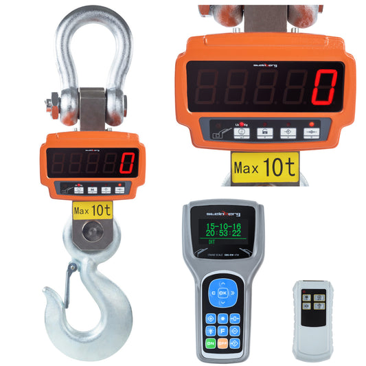Steinberg Systems Professional hook weight with remote control and reader up to 10 tons 10T