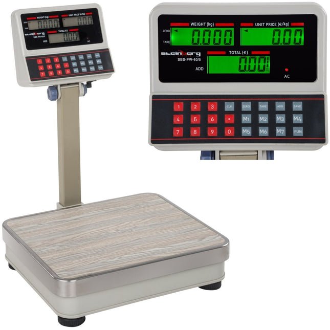 Steinberg Systems Shop weight SBS-PW-60 LCD up to 60kg
