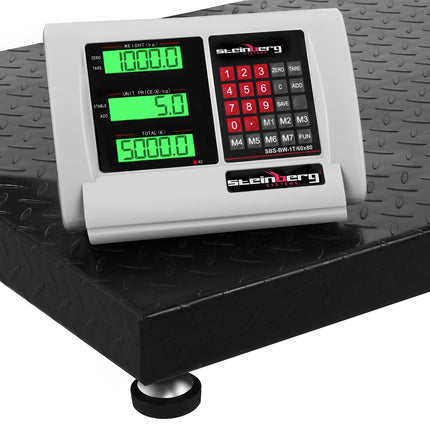 Weight storage platform wireless wireless internet SBS-BW-1T LCD up to 1 Tons