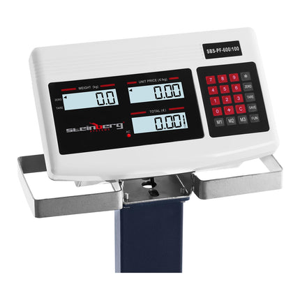 Storage platform weight with SBS-PF-600/100 LCD wheels up to 600kg