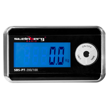 Postage platform weight for SBS-PT-200/100 packages up to 200 kg / 100g