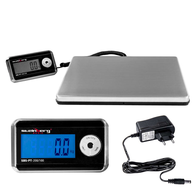 Postage platform weight for SBS-PT-200/100 packages up to 200 kg / 100g