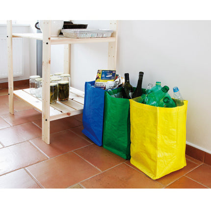 Sturdy garbage sorting bags Set 3pcs x 21L
