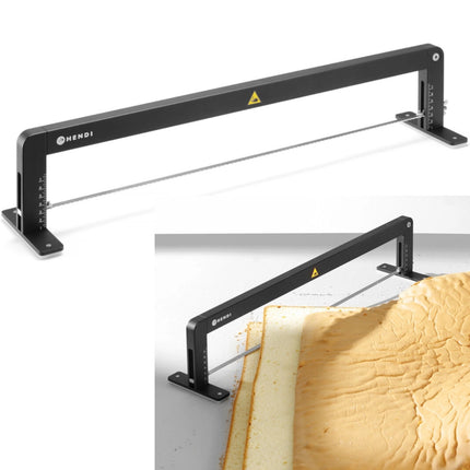 Hendi Saw sawing cutter adjustable pastry knife for cutting biscuit