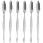 Fork for lobsters made of stainless steel set 6 pieces. - Hendi 403716