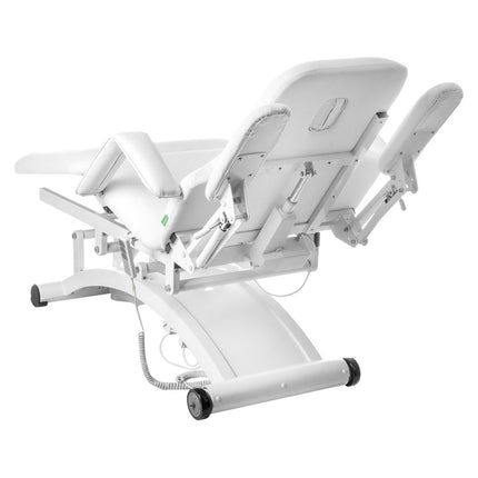 Bed massage table for massage controlled by DIVINE White