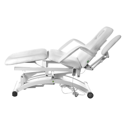 Bed massage table for massage controlled by DIVINE White