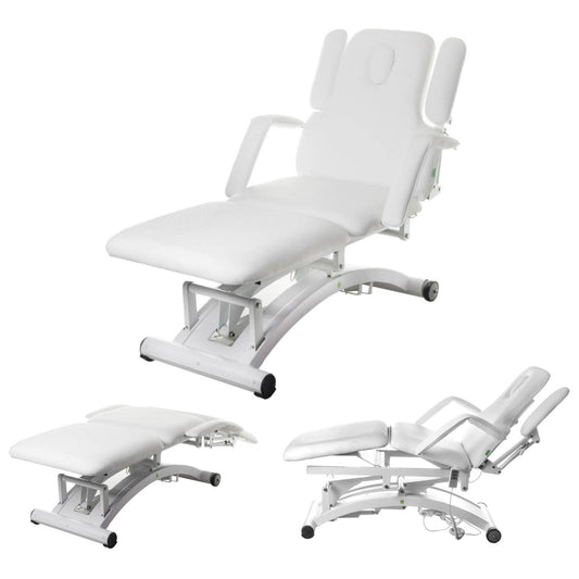 Physa Bed massage table for massage controlled by DIVINE White