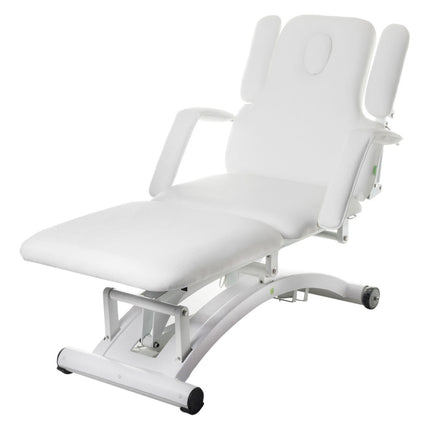 Bed massage table for massage controlled by DIVINE White