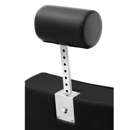 Professional Barber hairdressing chair with swivel footrest LUXURIA Physa black