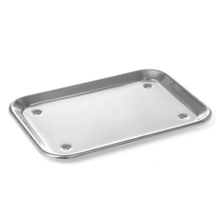 Display tray with steel food presentation feet 240x170mm - Hendi 407202