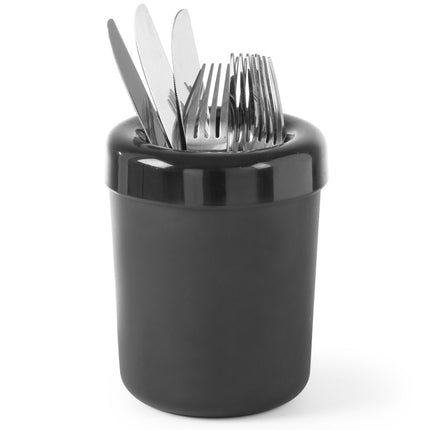 Table garbage can or tin can black plastic wed. 130mm - Hendi 421574